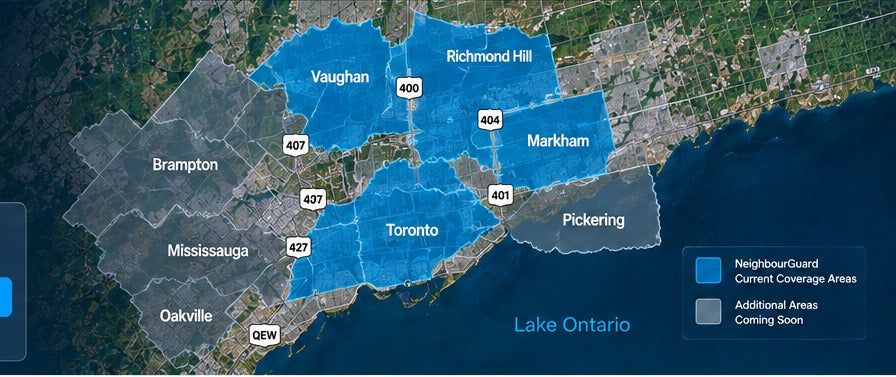 NeighbourGuard Greater Toronto Area coverage overview
